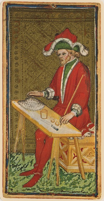 Il Mago, facsimile di una carta dei tarocchi dal mazzo 
